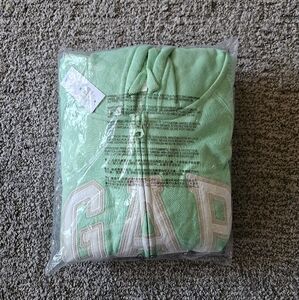 GAP Mint Green Hoodie with White Logo